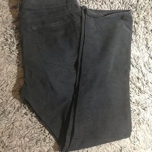 JCrew Corduroy Black Pants Ask 31x32